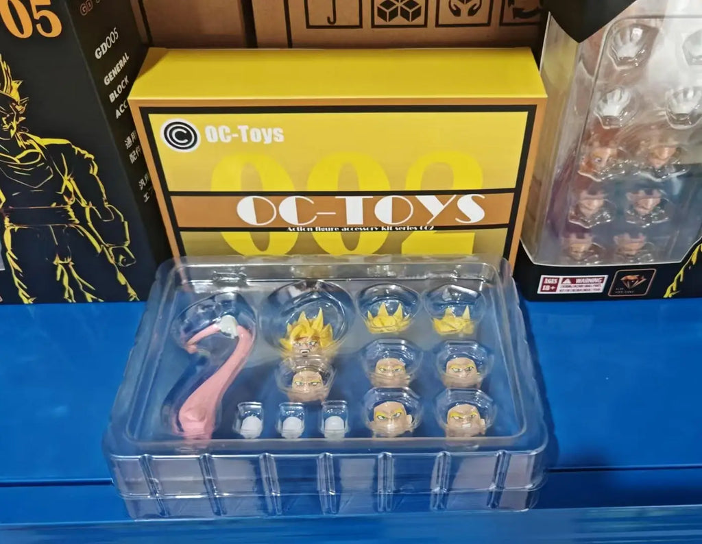 In Stock OCTOYS Dragon Ball Vegetto Super Saiyan SHF 3.0 Body Movable Figure Model Collection Toy Gift