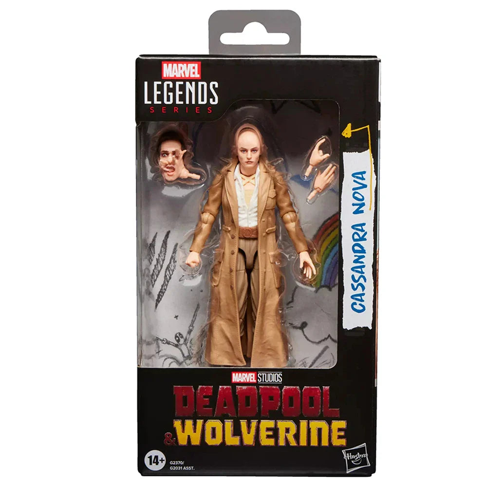 Auf Lager Hasbro Marvel Legends Series Cassandra Nova (DEADPOOL & WOLVERINE) 15 cm Sammel-Anime-Actionfigur Modellspielzeug