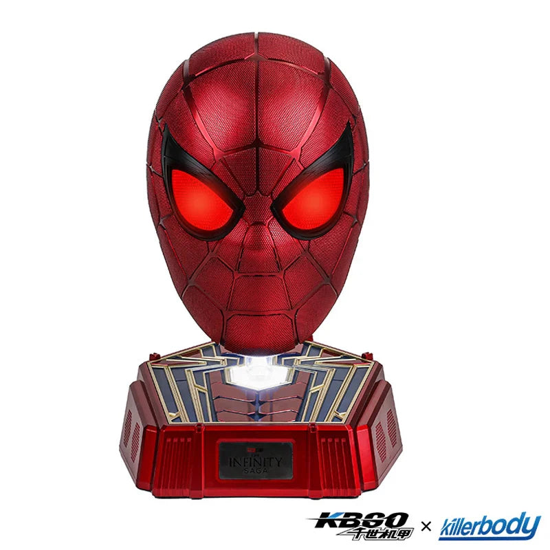 Killerbody Bluetooth Anime Maske Headset Iron Spider-Man Sammlerstück Modell Spielzeug Chinesisches Original Design Roboter Helm Actionfigur
