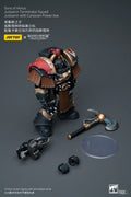 【SF]】JOYTOY Warhammer 40K   1/18 Action Figure Sons of Horus Justaerin Terminator Squad  Prime Model Toy Gift