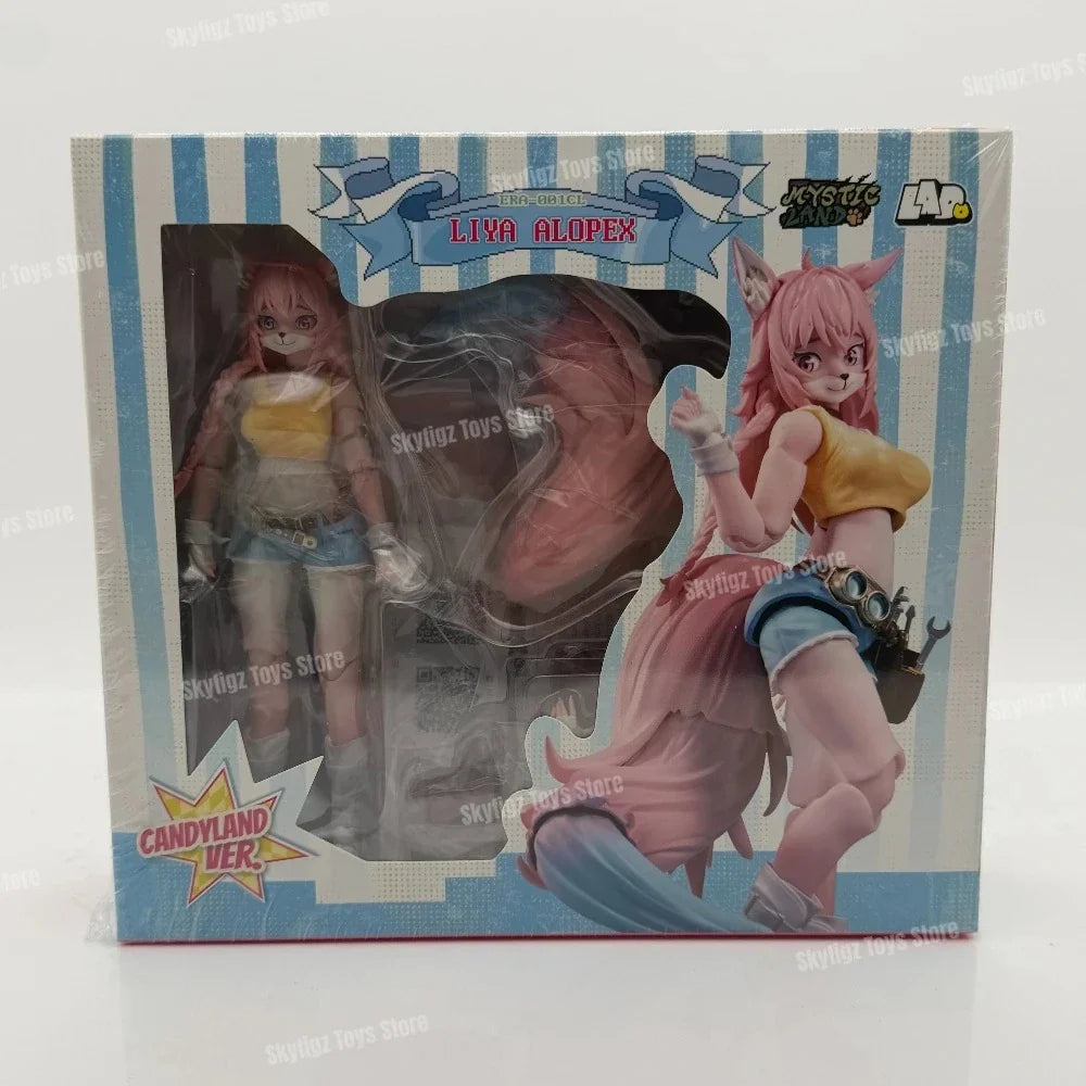 In Stock New Ladotoys Cat Tonya Action Figure Model Collect Herbs Calico Cat Girl Animation Original Model Toy Collection Gift