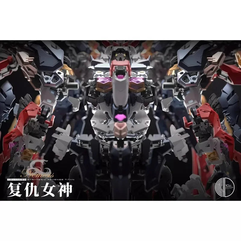 In Stock Infinite Dimension RT-002 NEMESIS 1/100 Assembling Model Mecha Model Pvc Toys IN ERA+ ADVANCED STRATEGIC REVENGE TITAN
