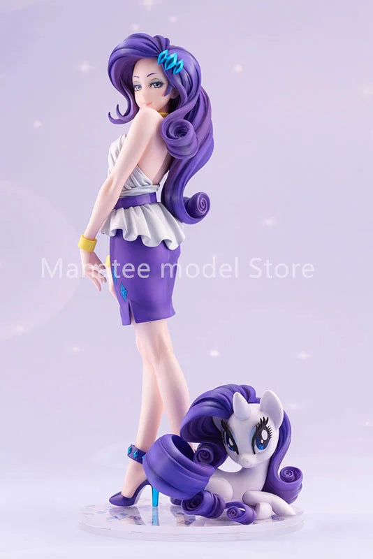 Kotobukiya Original MY LITTLE PONY BISHOUJO Rarity 1/7 PVC Action Figure Anime Model Toys Collection Doll Gift