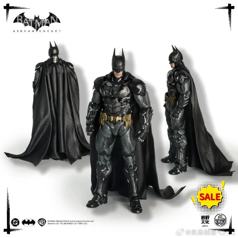 （In Stock）Original Lpzz Arkham Knight Figure V8.04 Suit Batman Action Figures 002 Deathstroke Dc Multiverse Superman 1/12 Statue