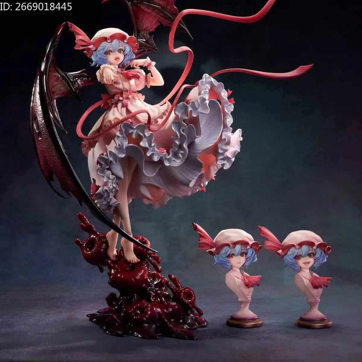 【Presale】Touhou Project Remilia Scarlet Character Sculpture Anime Figurine Action Figurals Statue Figures Collectible Model