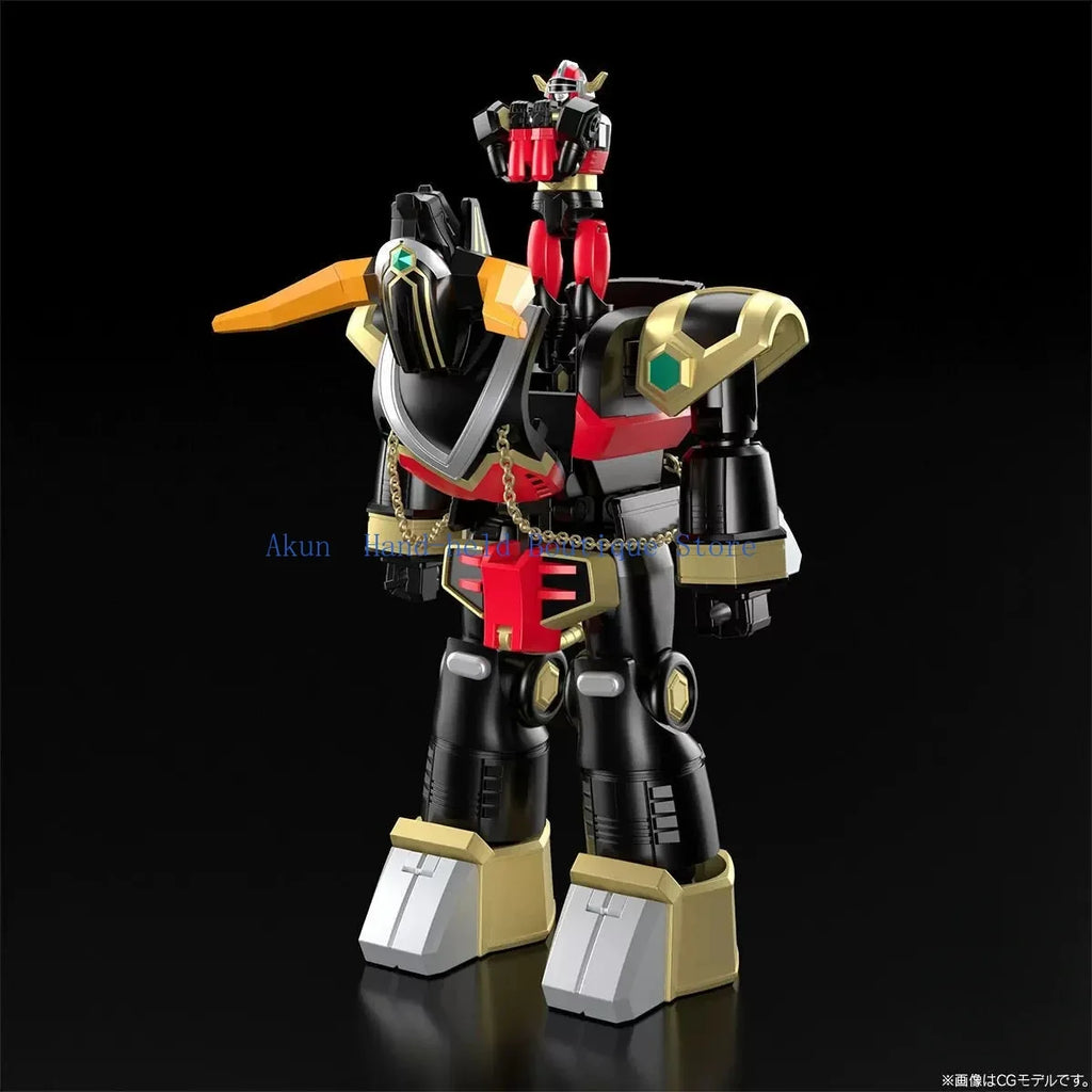 Pre Sale Original Bandai SMP Seijuu Sentai Gingaman Bulltaurus Juu Kishi Bullblack Assembly Action Figures Anime Model Toys Gift