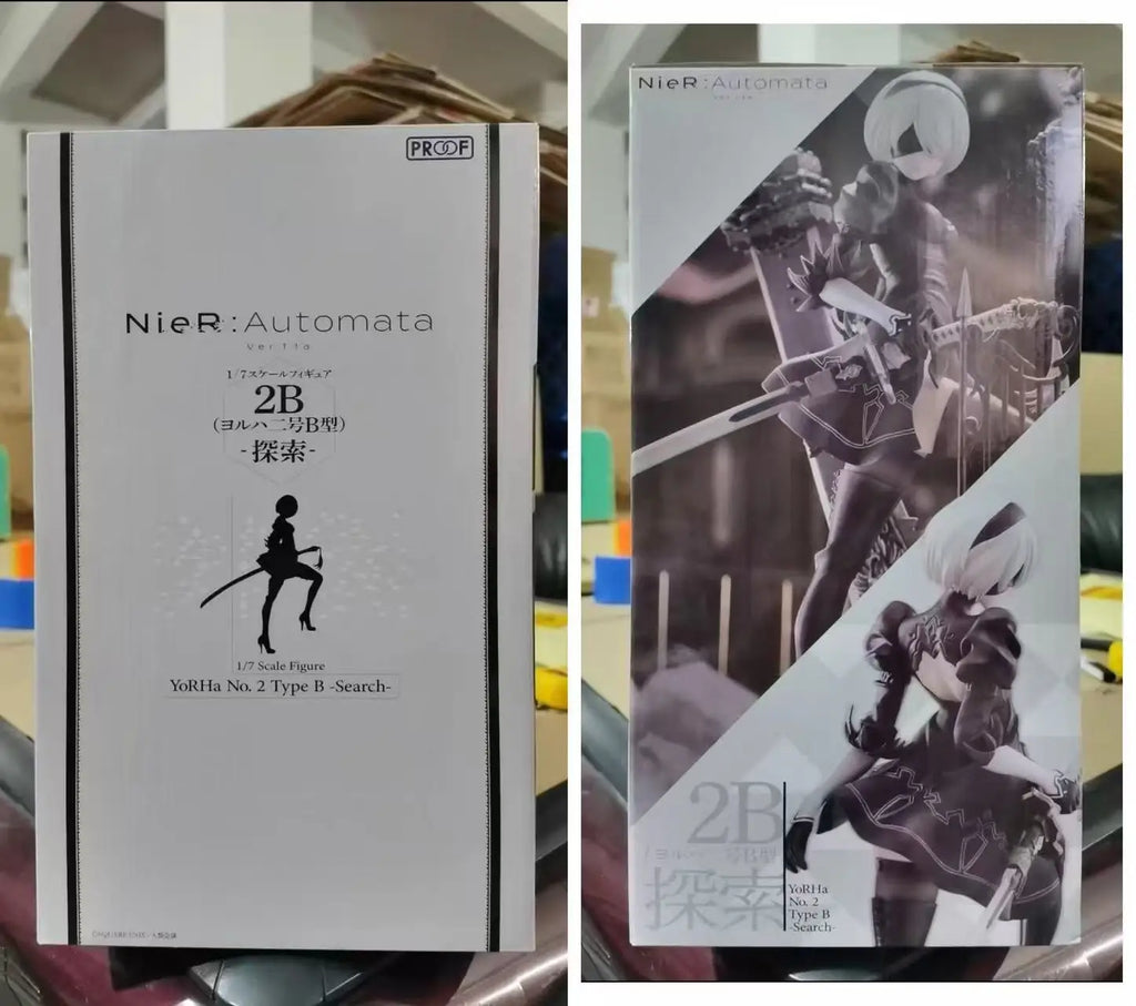 (In Stock)  Original PROOF TV NieR:Automata YoRHa No.2 Type B 1/7 PVC Figure Model Collection Toy Gift
