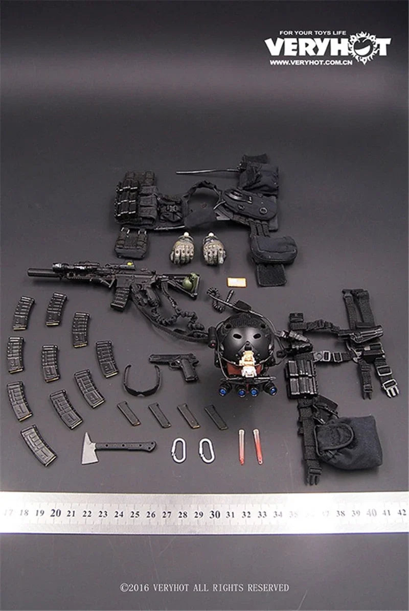1/6 Scale Veryhot VH1048 Complete Set U.S. Navy SEAL Night Operations Combat Uniform Clothes 12 Inches Collection