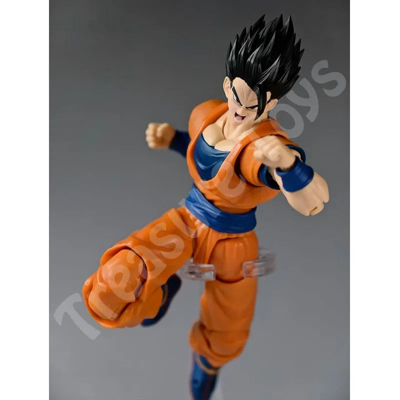 Black Hole Toys Son Gohan Head Sculpt Dragon Ball Mystic Ultimate Son Goku Head Accessories Anime Action Figure Toys Gifts