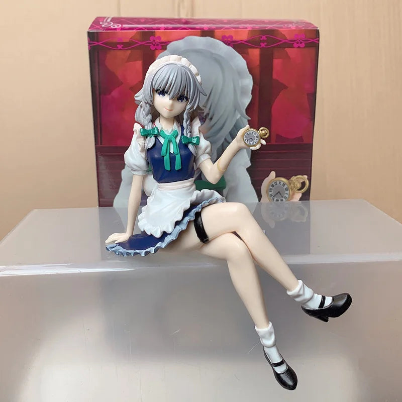 32cm Alter Touhou Project Remilia Scarlet Anime Figure Flandre Scarlet Action Figure Sakuya Izayoi Figurine Model Doll Toys Gift