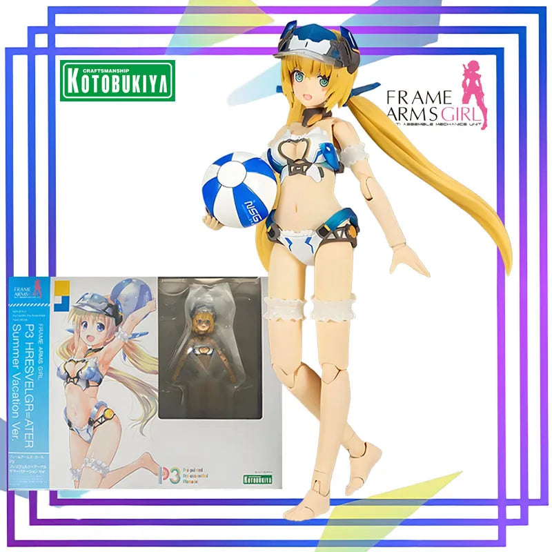 Kotobukiya Original Frame Arms Girl Series《Pale Griffin: Summer Vacation Ver.》Action Figure Assembly ModelToys Collectible Model