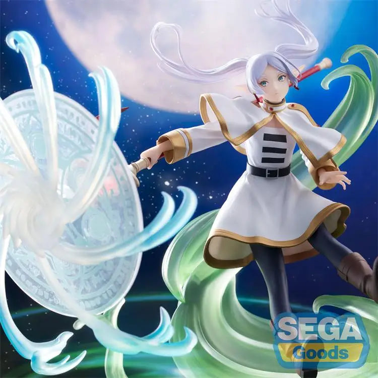 New 25cm Original Sega Figurizmα Frieren: Frieren At The End Of The Journey Of The Bud Magic Queen Ver.   Action Figurines Gift