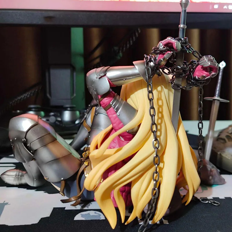 Defeated Female Knight Valerie Figure Anime Action Character Peripheral Girl Model Japanese Manga Toy Collection Ornament Gift
