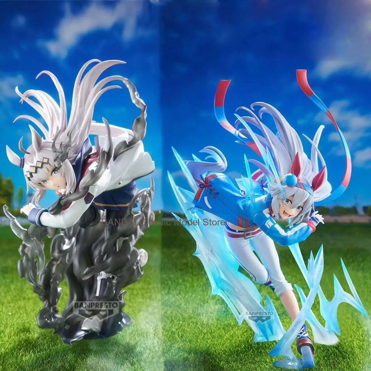 Genuine Original Bandai Banpresto Uma Musume Cinderella Gray Banpresto Evolve Tamamo Cross Figure Model Collector Figurine Toys