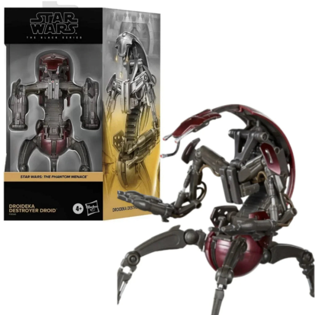 Star Wars The Black Series 6-Zoll Droideka Zerstörer Droide Anime Actionfigur Sammlerstück Spielzeug Modell Geschenk für Fans F9546