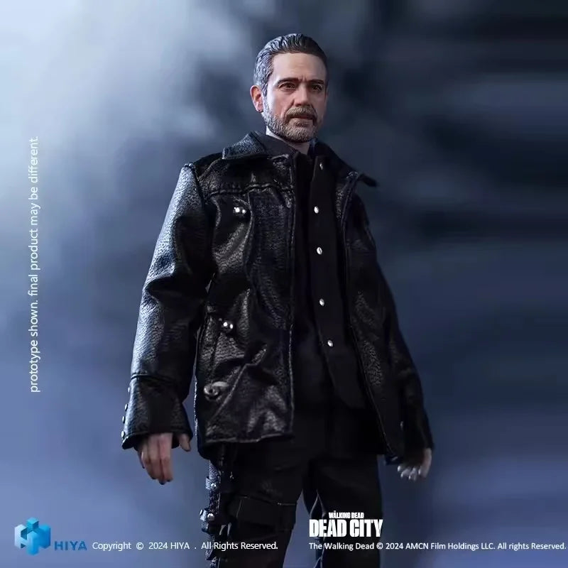 In Stock Original HIYA Toys The Walking Dead: Dead City Exquisite Super Negan 1/12 Scale Action Figure