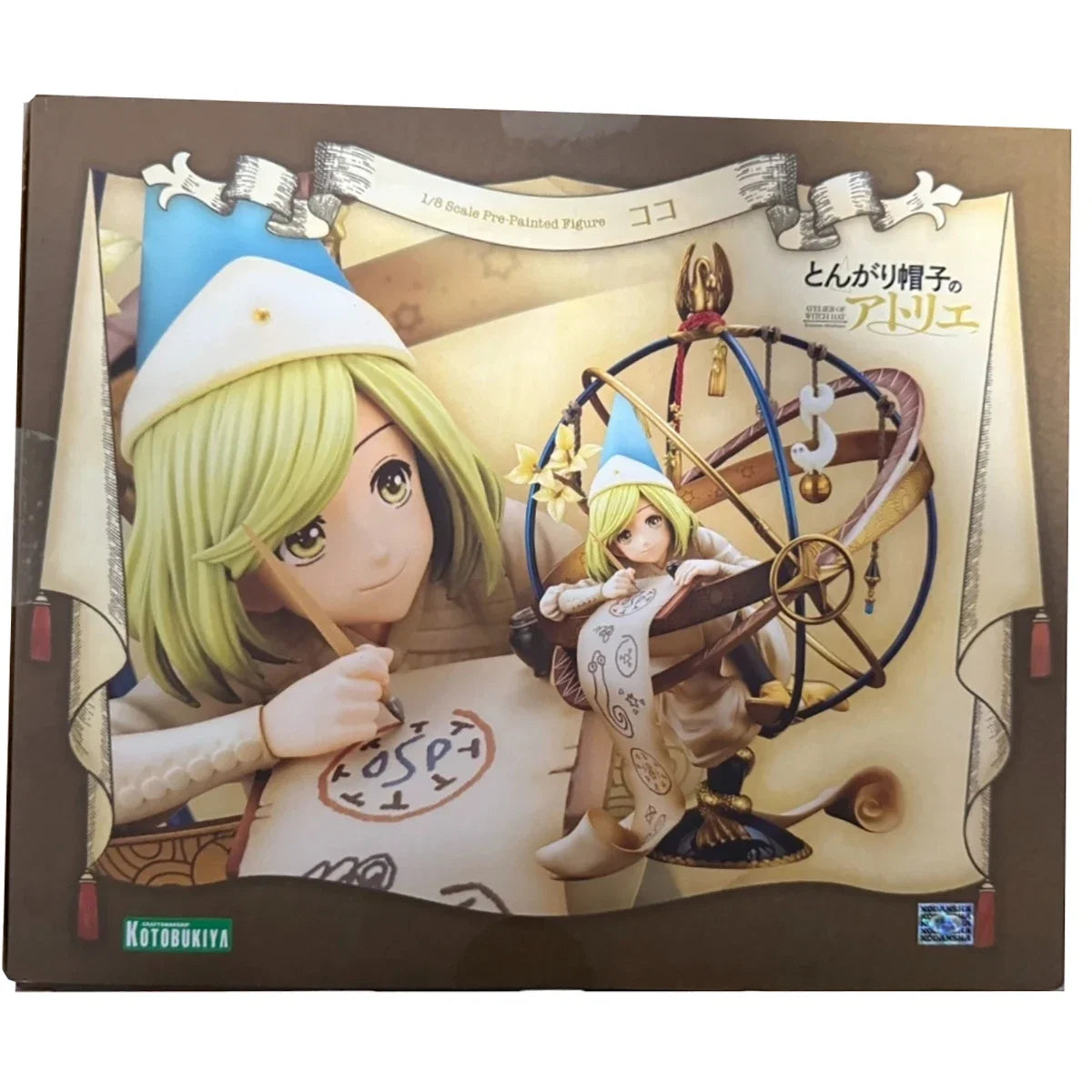 In Stock Original Kotobukiya Prepainted Tongari Boushi No Atelier Coco Fudemushi Anime Figure Model Decoration Collection Series