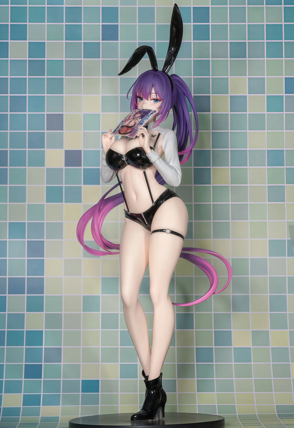 Anime Figure Yuna Rabbit Girl Bunny Girl 25.5cm PVC Figure Collection Gift Decoration For Anime Fans Table Decor Birthday Gift