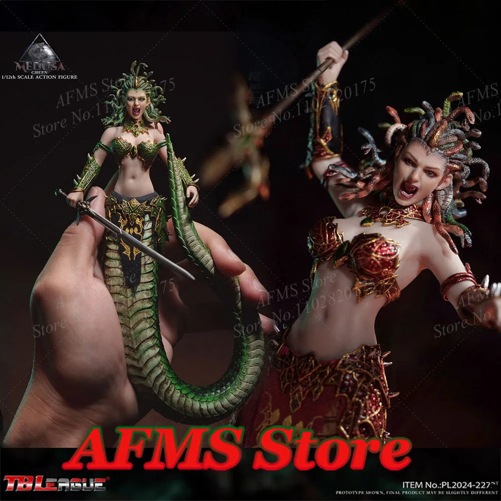 TBLeague PL2024-227 1/12 Sammlerfigur Medusa Griechische Mythische Schlangenhäuptige Hexe 6" Frauen Soldatin Actionfigur Modell
