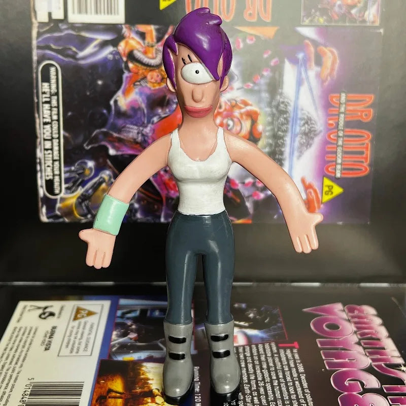 Futuramla Figure Turanga Leela Cartoon Doll  Bender Fry Ornaments Accessories Toy Kids Gifts