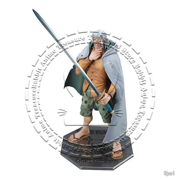 In Stock Original Genuine MegaHouse Silvers Rayleigh NEO-DX Figure. PVC Statue Anime Collectible Figurine Gift