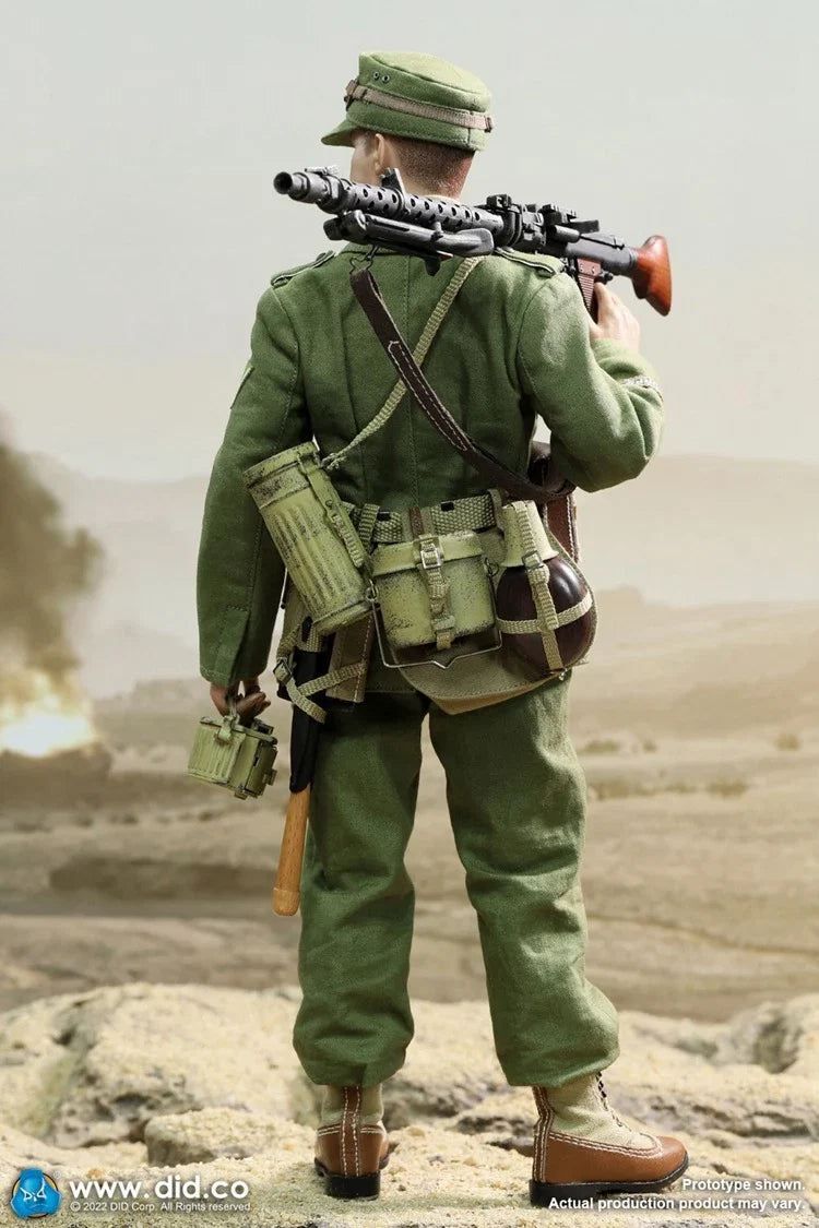 1/6  Action Figures Model DID D80158 Africa Corps MG34