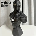New Product In Stock Venom Spider Man Bust Marvel Superhero Gk Resin Figurine Model Living Room Table Decoration Birthday Gift