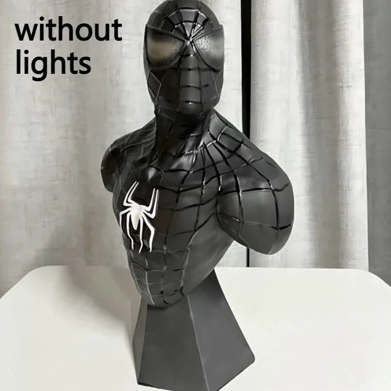 New Product In Stock Venom Spider Man Bust Marvel Superhero Gk Resin Figurine Model Living Room Table Decoration Birthday Gift