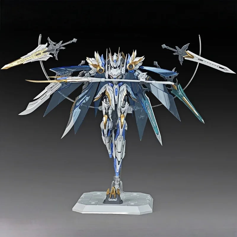 SNAA Knights of The Round Table Percival Tristan Achilles Lancelot Model Kit Collectible Action Figure with Dual Armor Modes