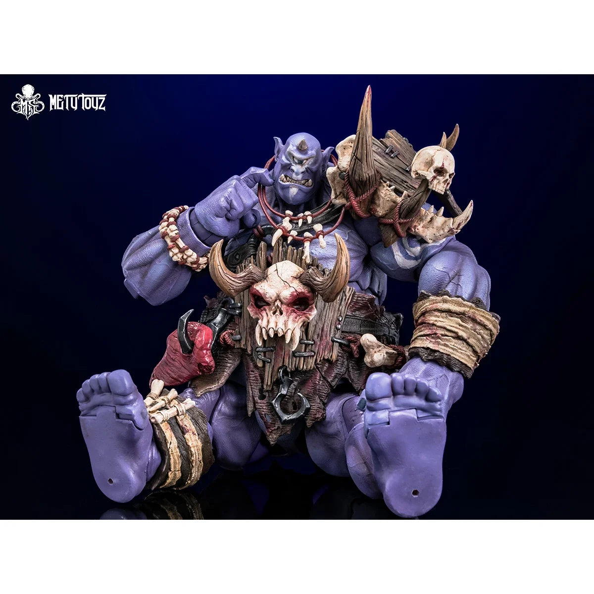 HIPLAY Metytoyz 1/10 Adventurer's World Crusher Ogre Mage Ancient Rune Prophet - Golash Action Figures