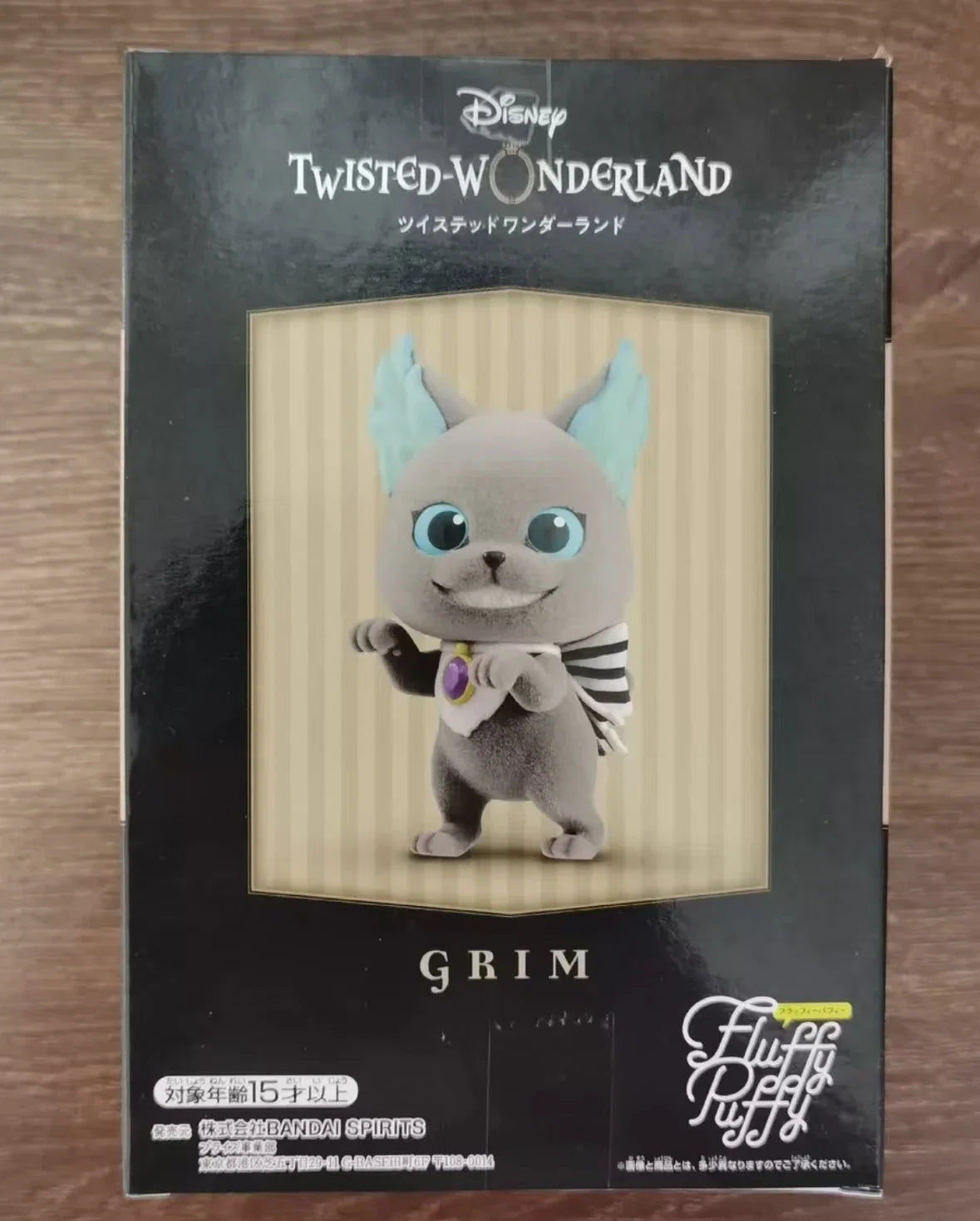 Genuine Bandai Q posket Series Disney Twisted Leona Jack Ruggie Wonderland Azul Ashengrotto Collectible Model Toys Gift