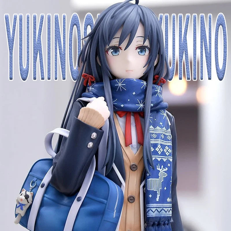 My Teen Romantic Comedy Snafu Yukinoshita Yukino Anime Pretty Girl Standing Figure Fashion Desktop Decor Cute Toy Surprise Gifts