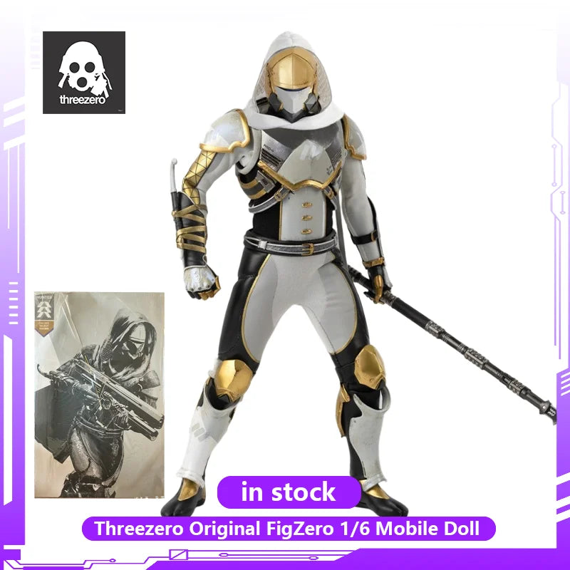 Threezero Original 1/6 Destiny 2 Finished Movable Doll Game Action Characters Boys and Girls Toys Warlock Hunter Collection Gift
