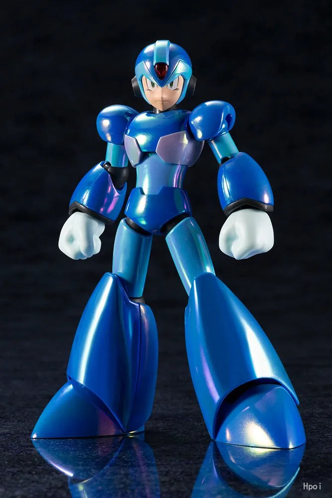 In Stock Original KOTOBUKIYA Megaman X Aix Advanced Charging Shooter Anime Doll Figure Model Toys Gift