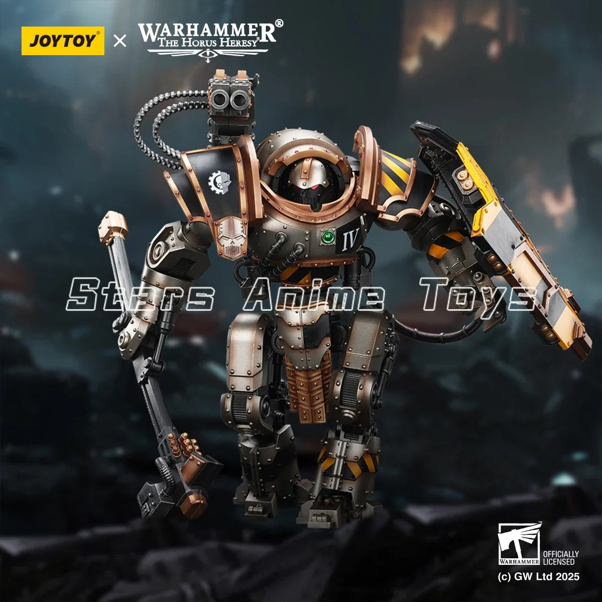 JOYTOY 1/18 Action Figure Warhammer The Horus Heresy Iron Warri ors Iron Circle Domitar-Ferrum Class Battle automata