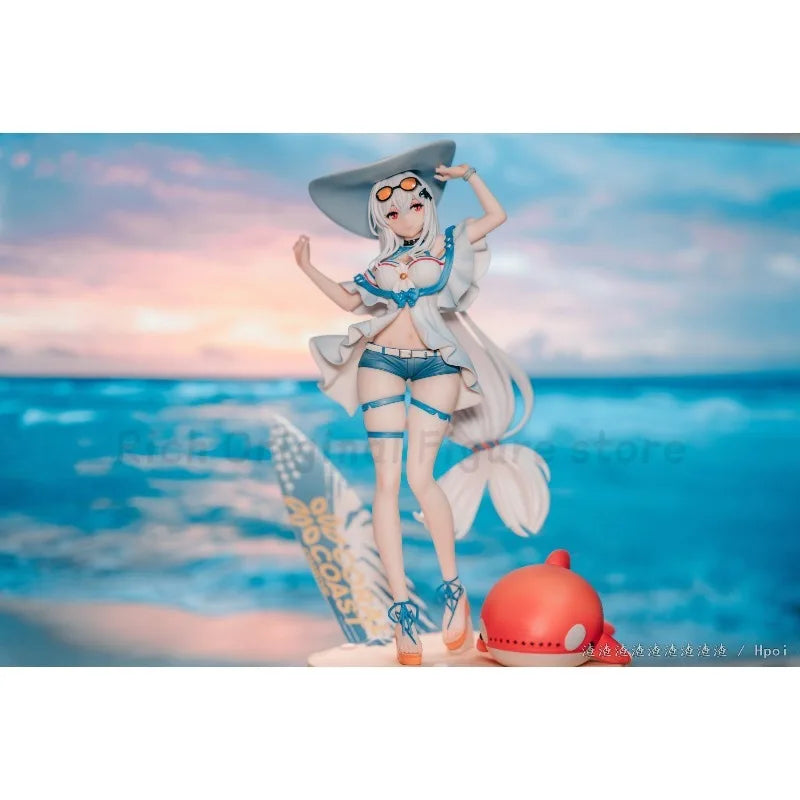 【In Stock】Original AniGame Arknights Skadi Beach Summer Ver. Anime Figure Model Toy