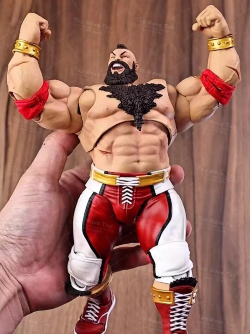 NEW STOCK ST Storm Toys Street Fighter 6 ZANGIEF Action Figures Gift Collection Action Figure Male Soldier Full Set Model Toy