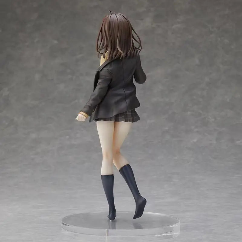 Ogiwara Sayu Anime Figure Shaving. Then I Picked Up A High School Kawaii Girl Doll Toys Chassis Decor Model Ornament Otaku Gifts