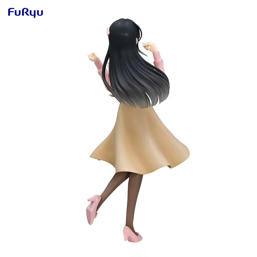 Original in Stock FuRyu Seishun Buta Yarou Wa Bunny Girl Senpai No Yume Wo Minai Sakurajima Mai Anime Figure Model Decoration