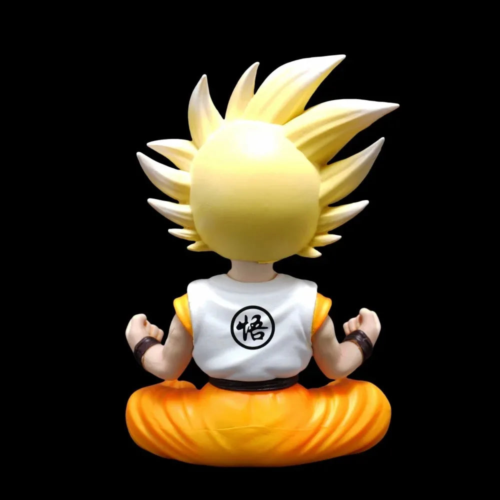 11cm/4.33in Anime Dragon Ball Figure Goku Action Figures Pvc Statue Desktop Ornamen Collection Model Toys Gifts