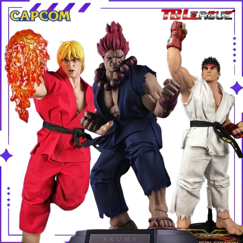 ICONIQ STUDIO TBLEAGUE Original Street Fighter AKUMA Ghost 1/6 Echte bewegliche Puppe Fertigmodell Handgemachtes Modell Spielgeschenk