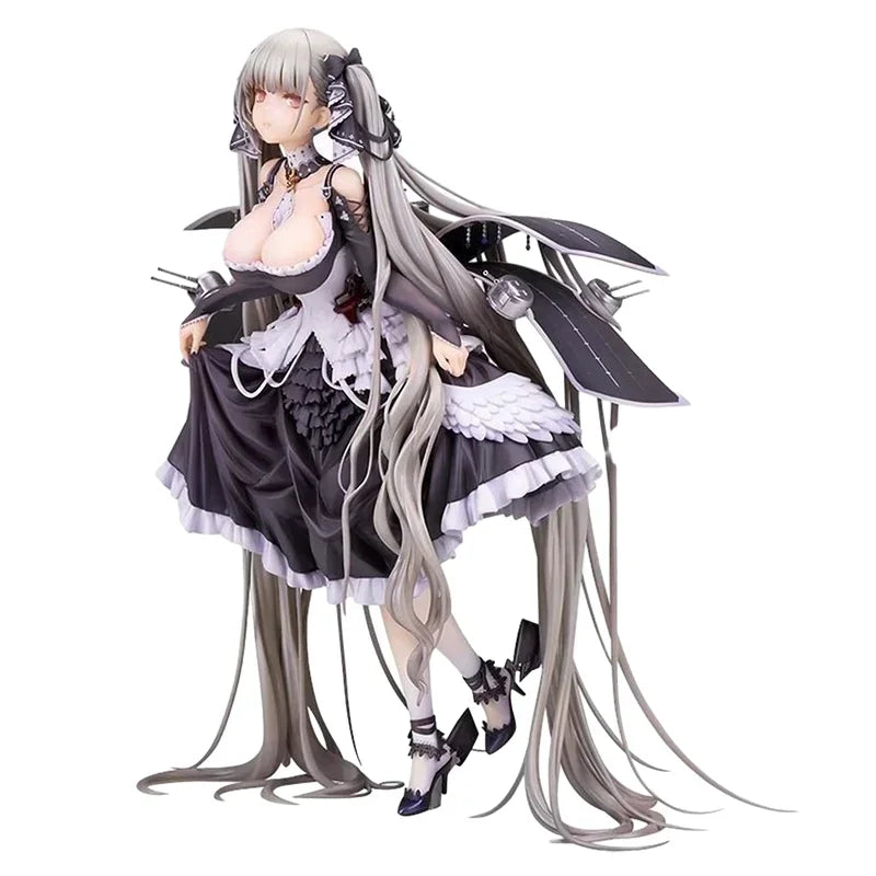 24cm Azur Lane Anime Figures Hms Formidable Figure Pvc Gk Statue Figurine Azuma  Model Doll Collection Room Decora Desk Toys Gif