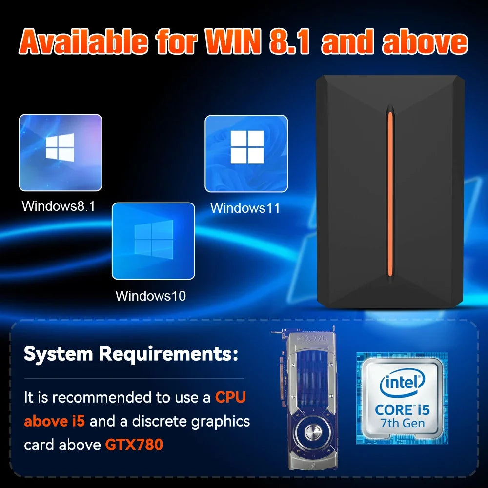 3760+ 3D/AAA Games for PS4/PS3/PS2/Switch/WII/WIIU/N64/DC Etc Portable 500GB Launchbox External Gaming Hard Drive for Windows PC