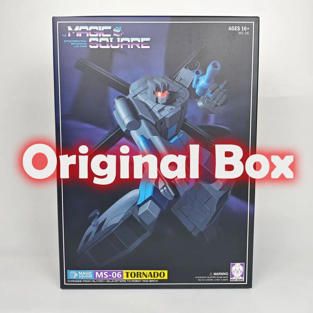 [In stock] Magic Square MS-TOYS MS-06 MS06 Tornado Vortex Helicopters MP Scale Transformation Robot Action Figure Toy