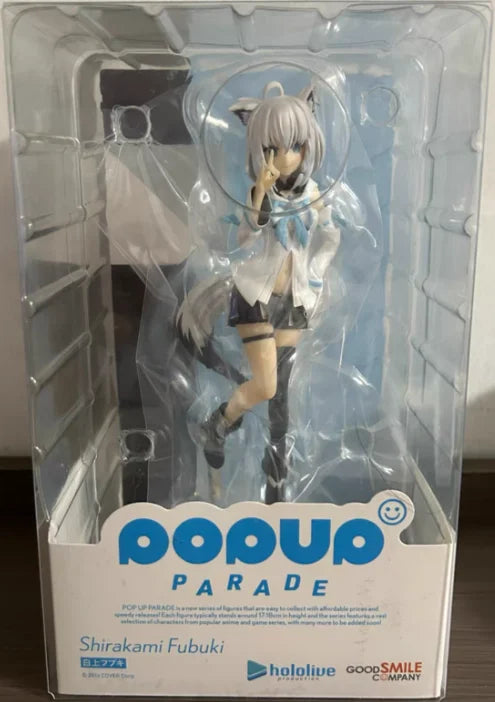 【SF】Auf Lager GSC POP UP PARADE Hololive Shirakami Fubuki Figuren Modell Sammlung Anime
