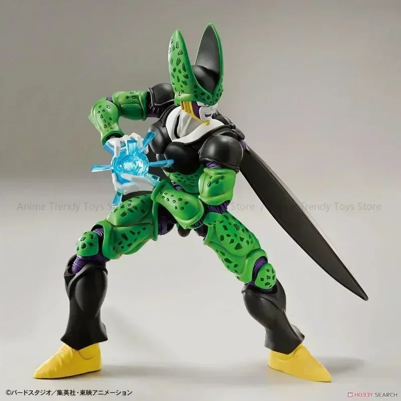In Stock Bandai Original  Dragon Ball Z SHF Model Kit Perfect Cell Anime Action Figure Toys Hoilday Gifts Doll Collection WY