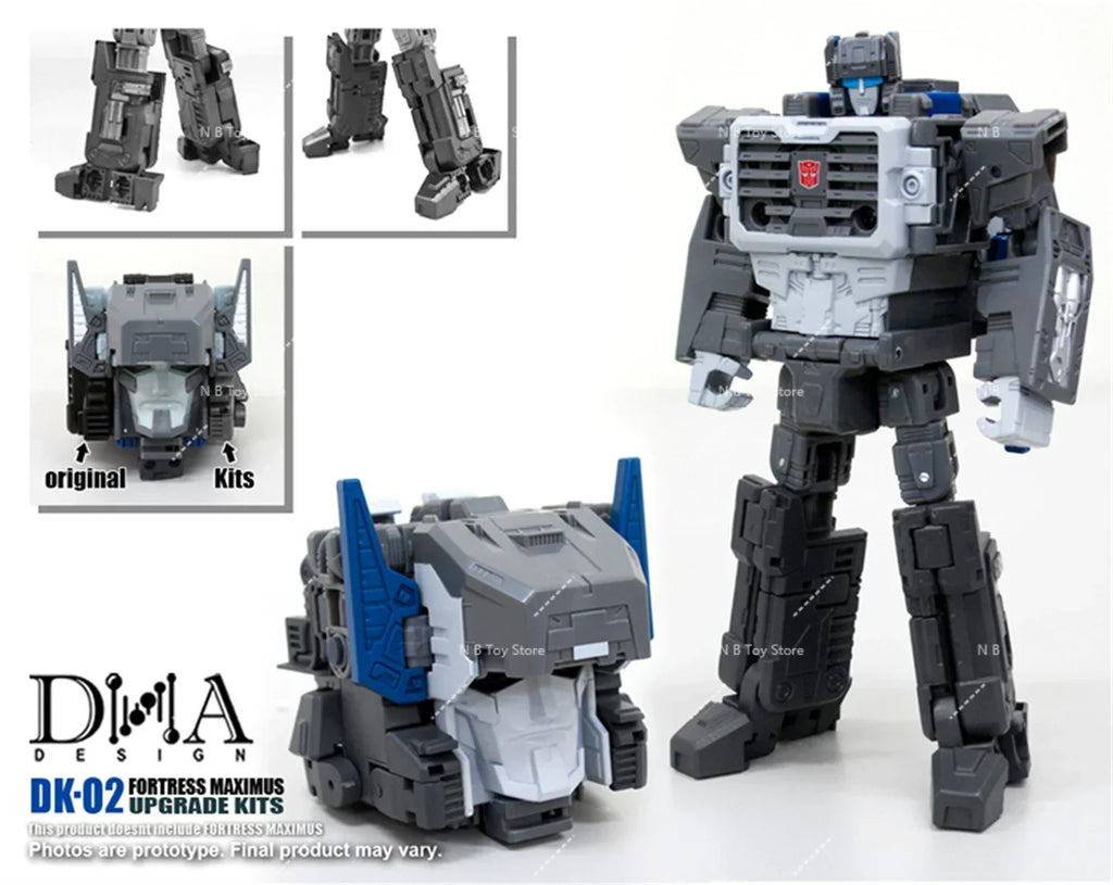 【In Stock】 DNA Design DNA DK-02 DK-04 Update Kits for Fortress Maximus Action Figures Accessories