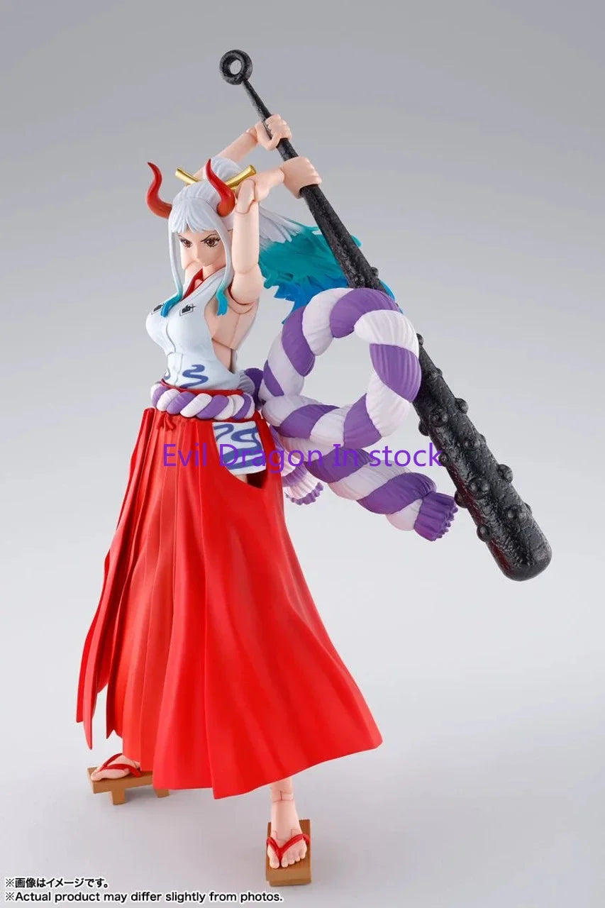 100% Original SH Figuarts Yamato SHF Kaido One Piece Ghost Island Crusade Assembly In Stock Anime Action Figures Toys PVC Figura