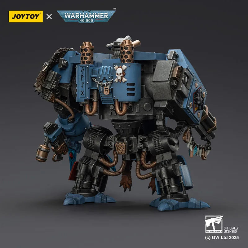 JOYTOY Warhammer 40K 1/18 Space Wolves Bjorn the Fell-Handed Action Figure Game Soldier Figurine Model Collectible Toy