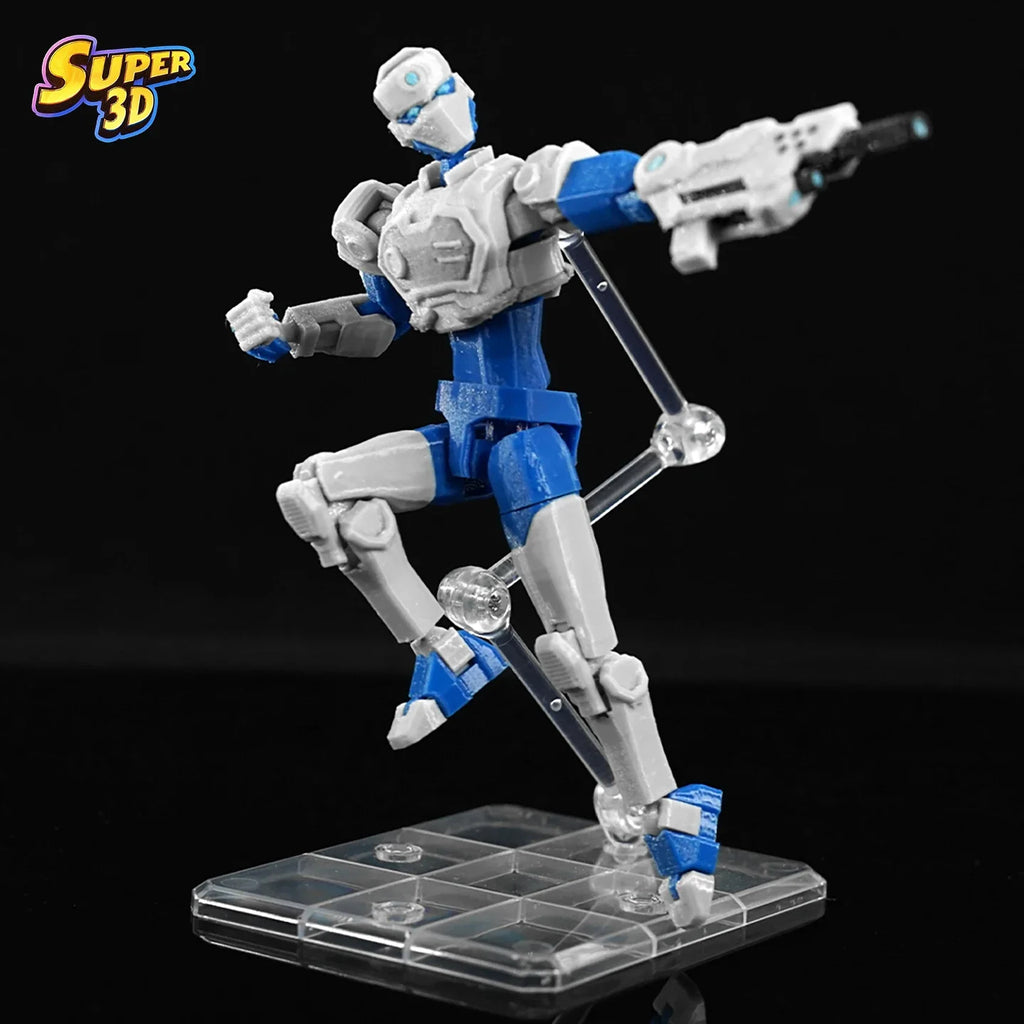 New In Stock 3d Printed Invincible Boy Robot Invincible Dummy13 T13 Multi-Jointed Movable Shapeshift Action Figure Toy